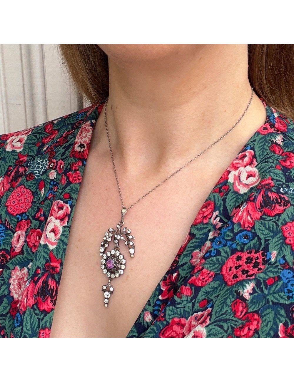 Personalised Purple Sapphire & Star Necklace – soremijewelleryuk