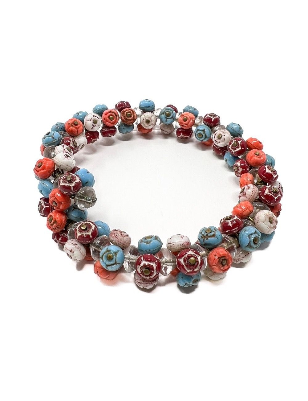 Retro 1940s Vintage Flower Bracelet UK