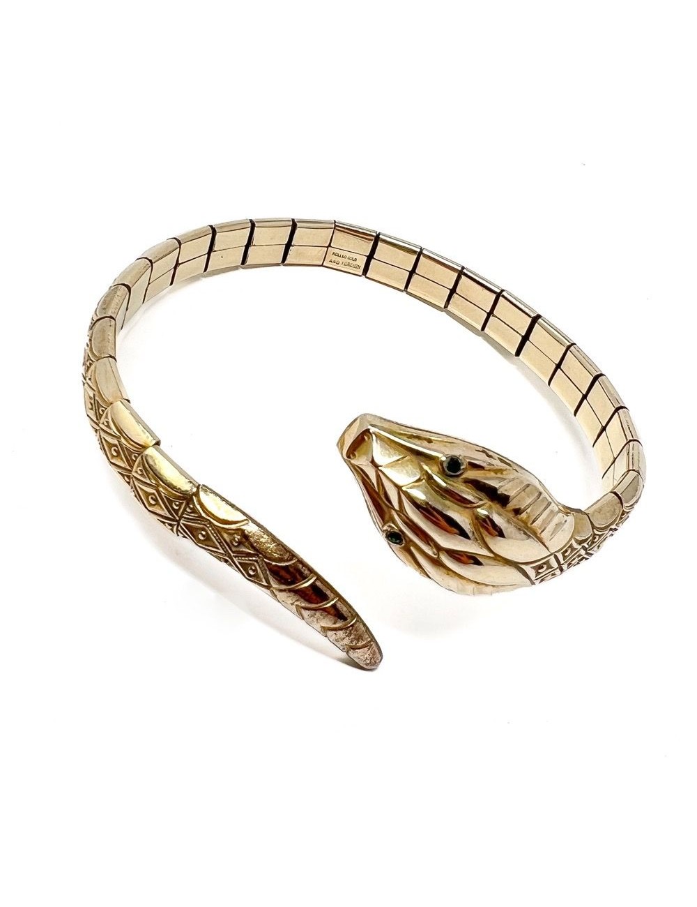 Glamorous Snake Bracelet, Diamond CZ Snake Cuff Bracelet – KesleyBoutique