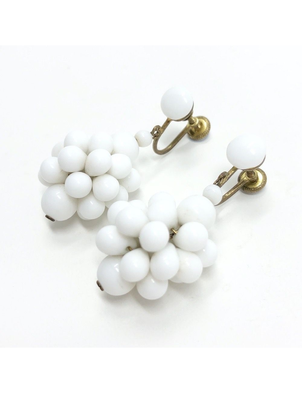 Milk on sale glass earrings